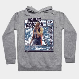 Dennis Rodman // Retro Classic Comic Hoodie